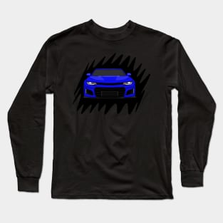 Blue Camaro Long Sleeve T-Shirt